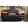 Audi R8 Spyder elektrische kinderauto 12V 2.4G metallic zwart