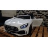 AMG  GTR Mercedes kinderauto 2 persoons 2×12 volt 2.4G RC 4WD wit