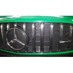 AMG  GTR Mercedes kinderauto 2 persoons 2×12 volt 2.4G RC 4WD groen