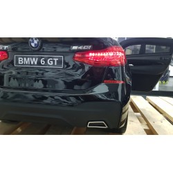 ELEKTRISCHE KINDERAUTO BMW 640i GT Xdrive METALLIC ZWART 12V 2.4G