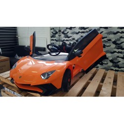 ELKETRISCHE KINDERAUTO Lamborghini Roadster SV 12 VOLT 2.4G ORANJE