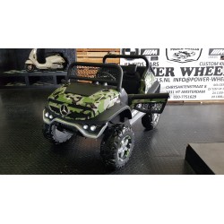 MERCEDES UNIMOG CAMOUFLAGE 4×4 2 PERSOONS 12V 2.4G