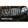 Mercedes GLC63S AMG coupe 2.4G 12v zwart elektrische kinderauto