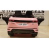 Range Rover Evoque ELEKTRISCHE KINDERAUTO 12V 2.4G RC roze mp4