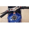 24 volt elektrische kinder racemotor  mini bike blauw