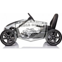 Go Kart Mercedes Skelter wit
