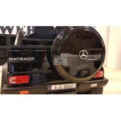 Mercedes Maybach G650 ELEKTRISCHE KINDERAUTO 12V 2.4G METALLIC ZWART 1P
