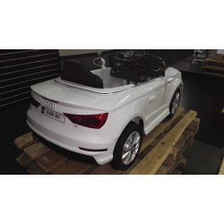 Audi A3 elektrische kinderauto wit 2.4G
