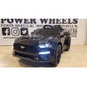 Ford Mustang GT elektrische kinderauto 12v 2.4g Metallic zwart
