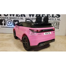 RANGE ROVER VELAR elektrische kinderauto 12v 2.4g roze