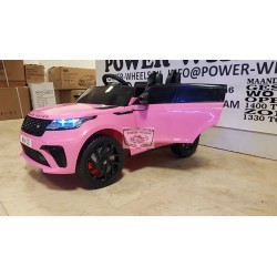 RANGE ROVER VELAR elektrische kinderauto 12v 2.4g roze