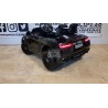 Audi R8 Spyder elektrische kinderauto 12V 2.4G metallic zwart