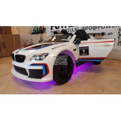 CUSTOM BMW M6 GT3 ELEKTRISCHE KINDERAUTO 12V 2.4G PAARS LED