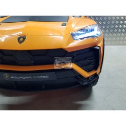 Lamborghini Urus Squadra Corse 12v 2.4g Elektrische kinderauto ORANJE