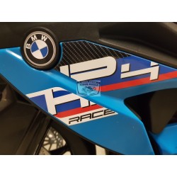 BMW HP4 race elektrische kindermotor trike 12 volt blauw