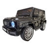 MERCEDES G500 ELEKTRISCHE KINDERAUTO metallic zwart 12V 2.4G