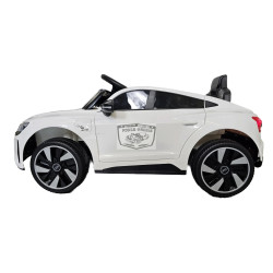 Audi RS E-Tron GT elektrische kinderauto 12 volt 2.4g wit