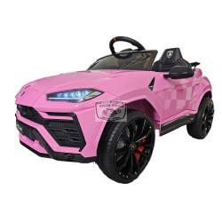 Lamborghini Urus elektrische kinderauto 12v 2.4g roze