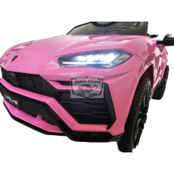 Lamborghini Urus elektrische kinderauto 12v 2.4g roze