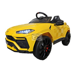 Lamborghini Urus elektrische kinderauto 12v 2.4g geel