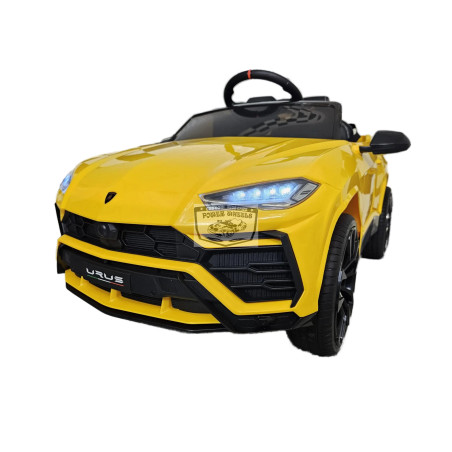 Lamborghini Urus elektrische kinderauto 12v 2.4g geel