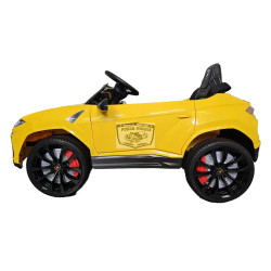 Lamborghini Urus elektrische kinderauto 12v 2.4g geel