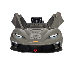 KTM X-Bow 12 volt 2.4G ELEKTRISCHE KINDERAUTO GRIJS