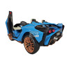 Lamborghini Sian ELEKTRISCHE KINDERAUTO 2 persoons 24 volt BLAUW