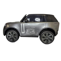 Range Rover Vogue 24 volt Elektrische kinderauto GRIJS 2 persoons