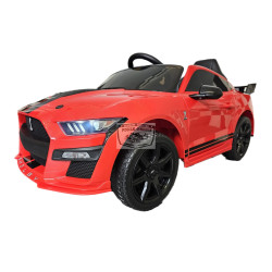 Ford Mustang Shelby 12 volt 2.4G ELEKTRISCHE KINDERAUTO ROOD