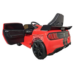 Ford Mustang Shelby 12 volt 2.4G ELEKTRISCHE KINDERAUTO ROOD