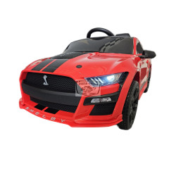 Ford Mustang Shelby 12 volt 2.4G ELEKTRISCHE KINDERAUTO ROOD