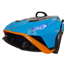 Lamborghini Huracan STO drift Elektrische kinderauto 12v blauw