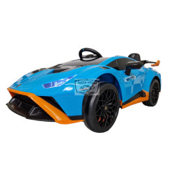 Lamborghini Huracan STO drift Elektrische kinderauto 12v blauw