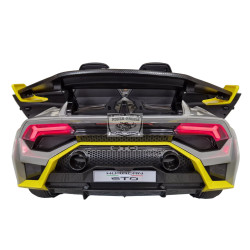 Lamborghini Huracan STO drift Elektrische kinderauto 12v grijs