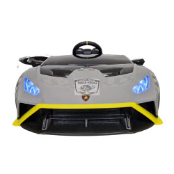 Lamborghini Huracan STO drift Elektrische kinderauto 12v grijs