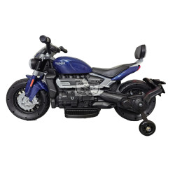 Triumph Rocket Elektrische kindermotor 12 volt blauw