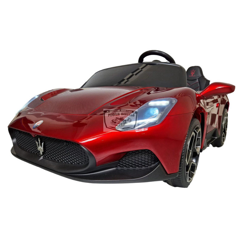 MASERATI MC20 24 volt ELEKTRISCHE KINDERAUTO METALLIC ROOD