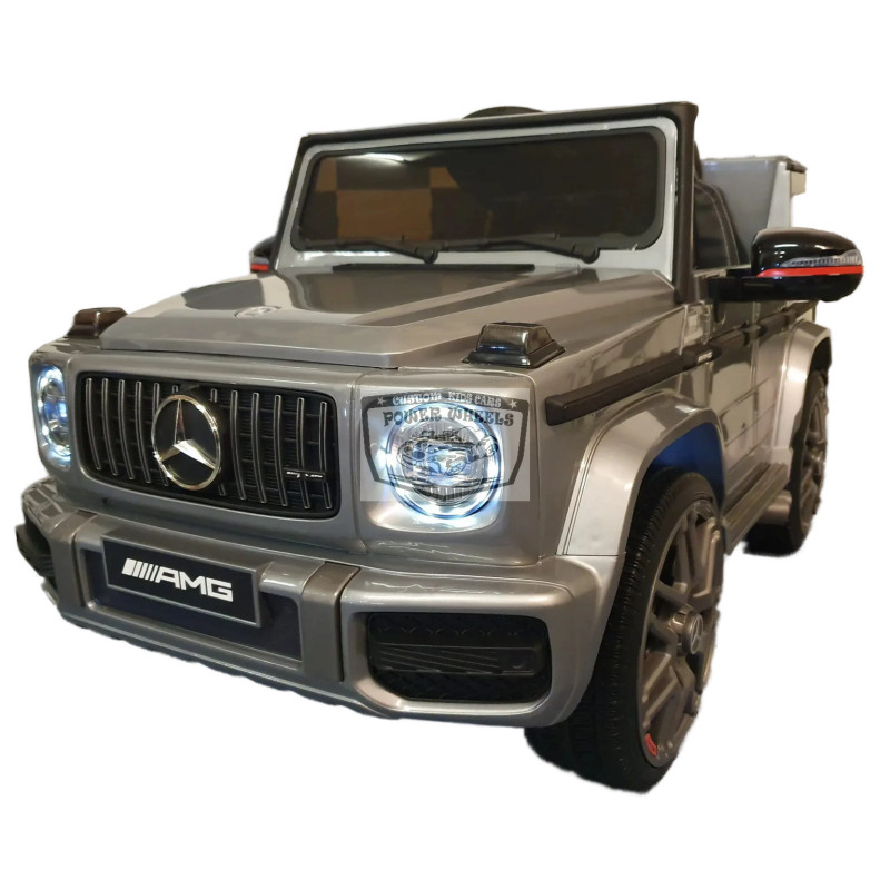 MERCEDES BENZ G63 12v 2.4G ELEKTRISCHE KINDERAUTO GRIJS