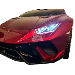 Lamborghini Huracan 12V 2.4g metallic rood elektrische kinderauto