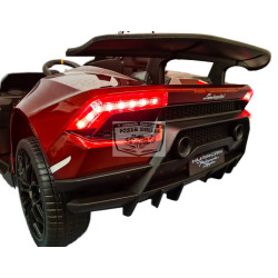 Lamborghini Huracan 12V 2.4g metallic rood elektrische kinderauto