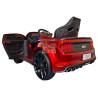 Ford Mustang GT 24 volt drift kinderauto metallic rood