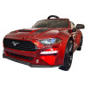 Ford Mustang GT 24 volt drift kinderauto metallic rood