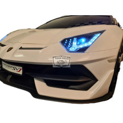 24 VOLT LAMBORGHINI AVENTADOR SVJ ELEKTRISCHE KINDERAUTO DRIFT WIT