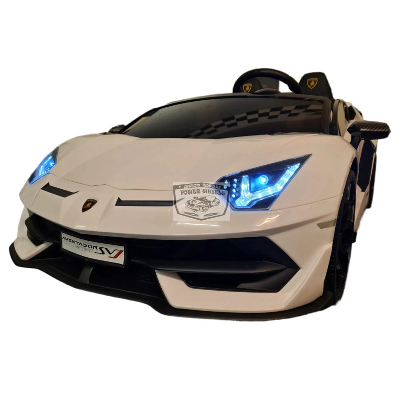 24 VOLT LAMBORGHINI AVENTADOR SVJ ELEKTRISCHE KINDERAUTO DRIFT WIT