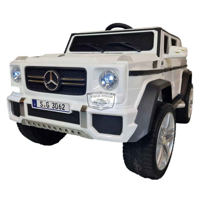 Maybach G650 ELEKTRISCHE KINDERAUTO 12V 2.4G WIT 1P 4x4