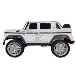 Maybach G650 ELEKTRISCHE KINDERAUTO 12V 2.4G WIT 1P 4x4