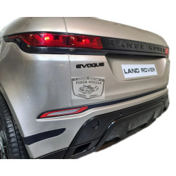 Range Rover Evoque ELEKTRISCHE KINDERAUTO 4X4 MP3 12V 2.4G RC metallic grijs 1P