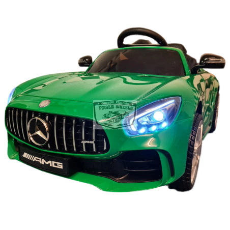 MERCEDES GTR ELEKTRISCHE KINDERAUTO 12V 2.4G GROEN