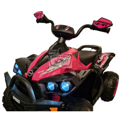 Elektrische kinder quad Phyton roze 12 VOLT